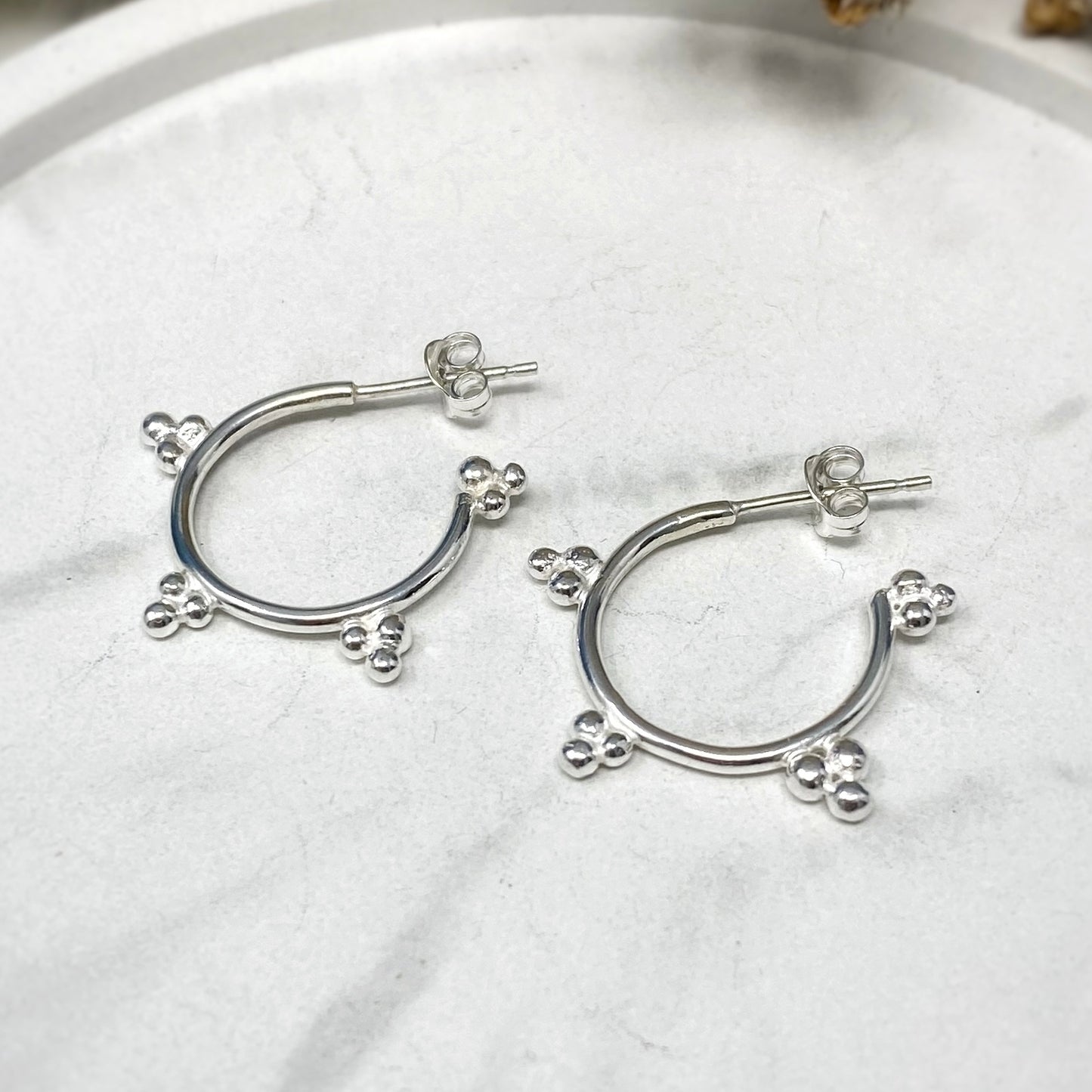 Sunbeam Hoop Earrings - Small