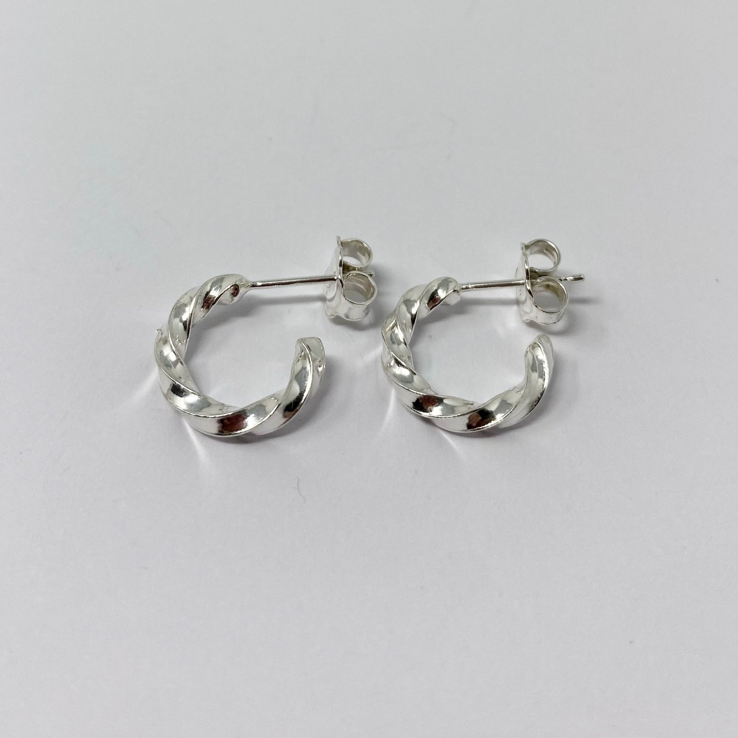 Chunky Twist Hoops - Mini