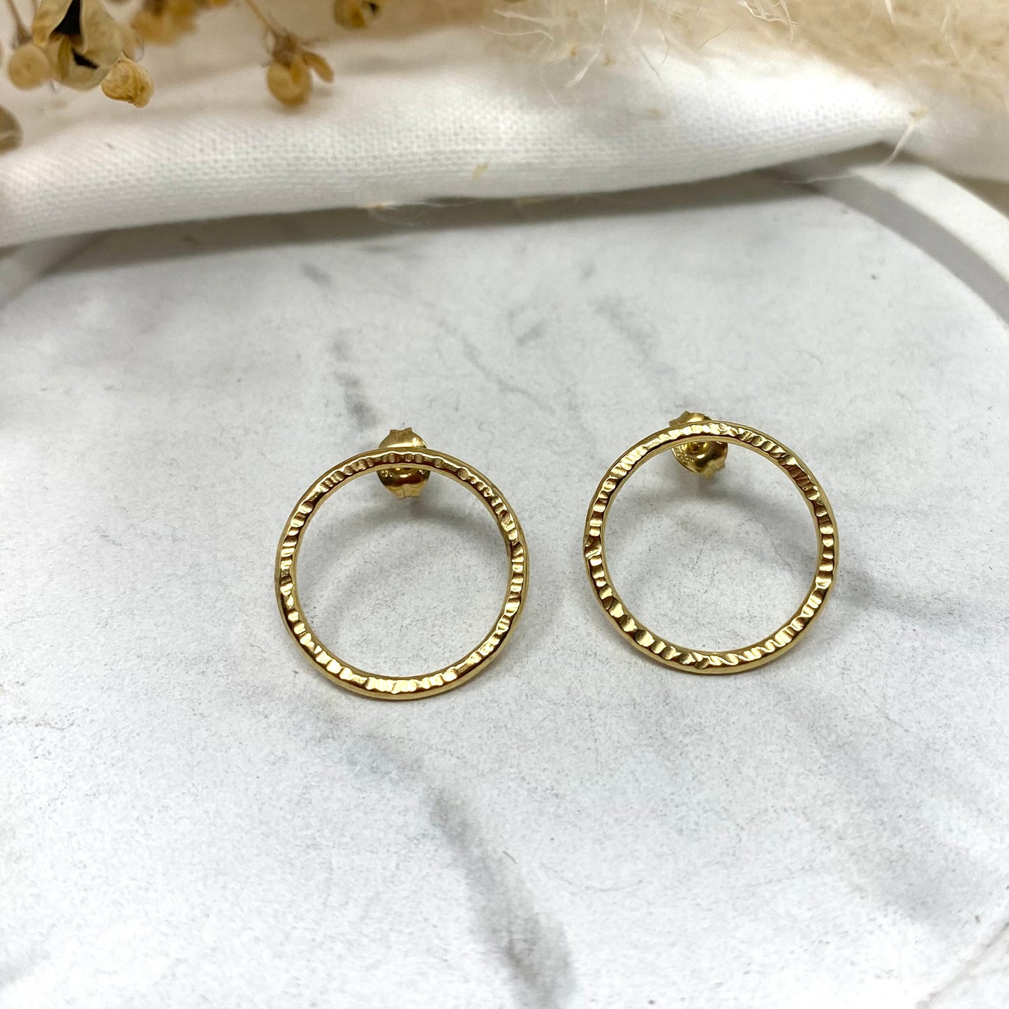 Gold Vermeil - Orbit Studs