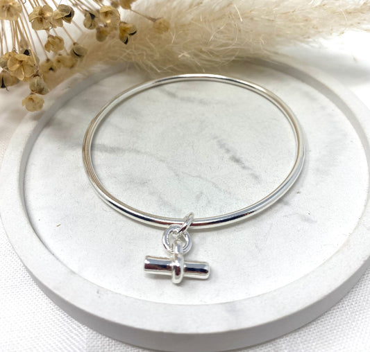 T-Bar Charm Bangle