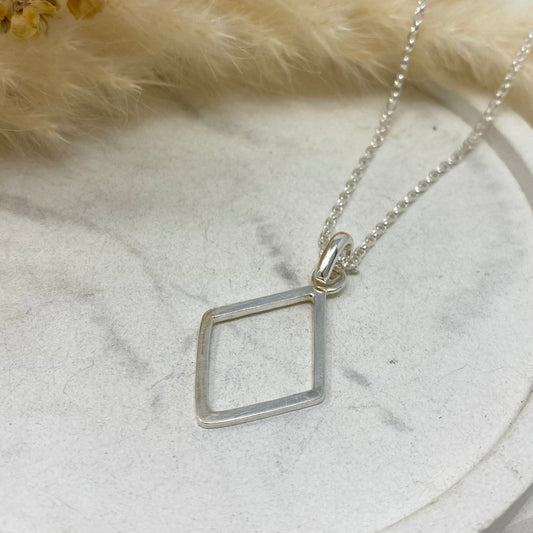 Silhouette Diamond Pendant