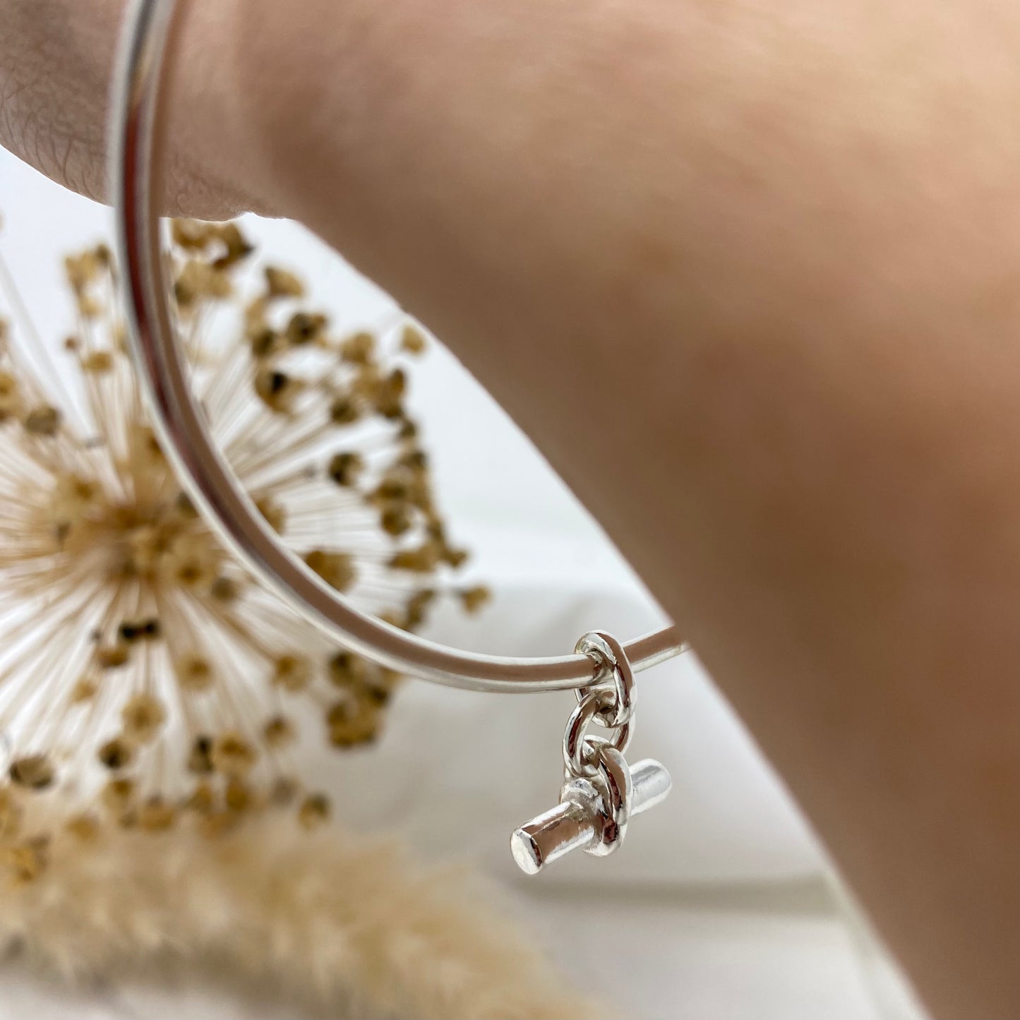 T-Bar Charm Bangle