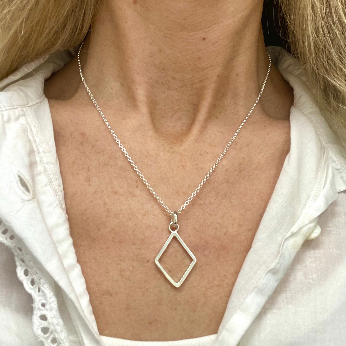 Silhouette Diamond Pendant