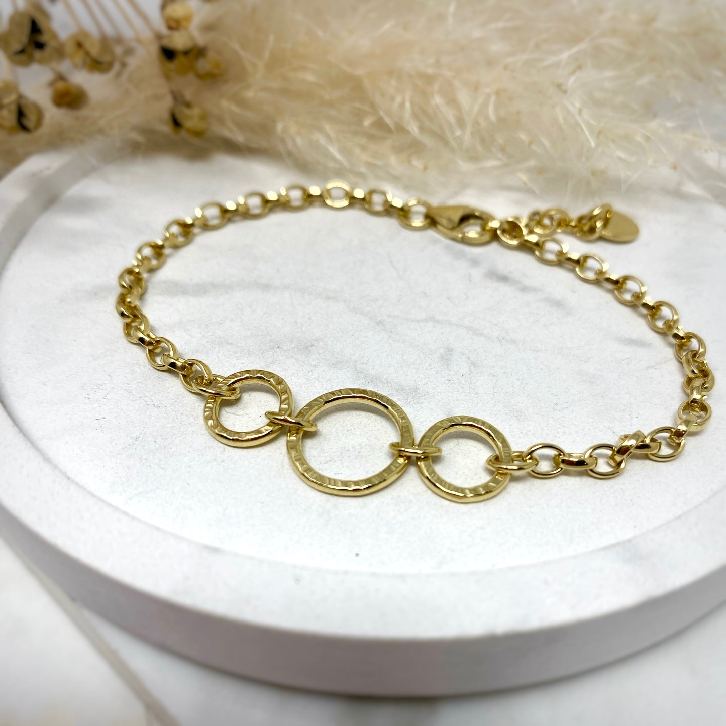 Gold Vermeil Divinity Bracelet - Gaia
