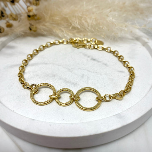 Gold Vermeil Divinity Bracelet - Hera
